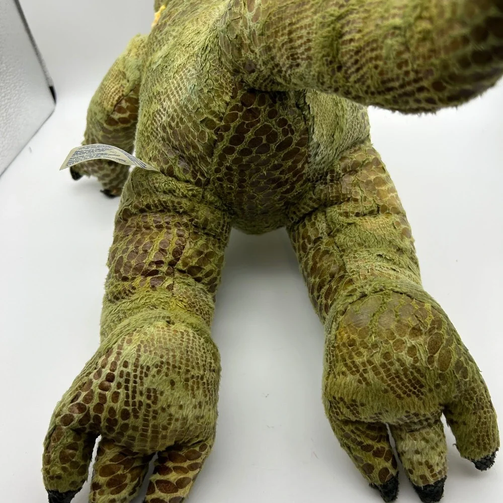 Build-A-Bear‎ Workshop Tyrannosaurus Rex Green Scaly Dinosaur Plush T-Rex 2000s